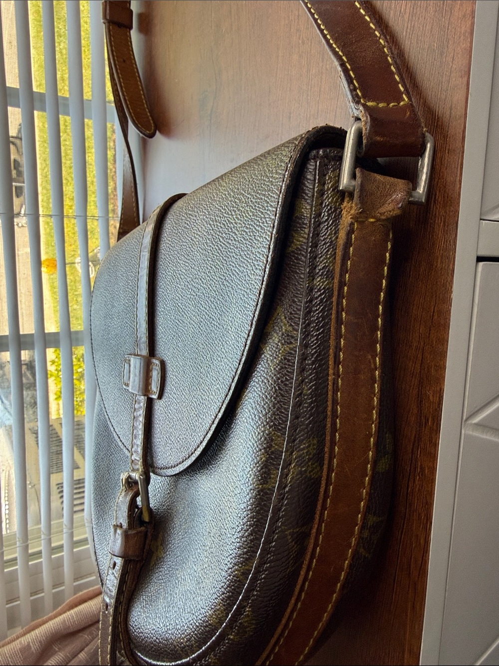 Louis Vuitton Vintage Monogram Cartouchière GM Crossbody Bag - Picture 7 of 11